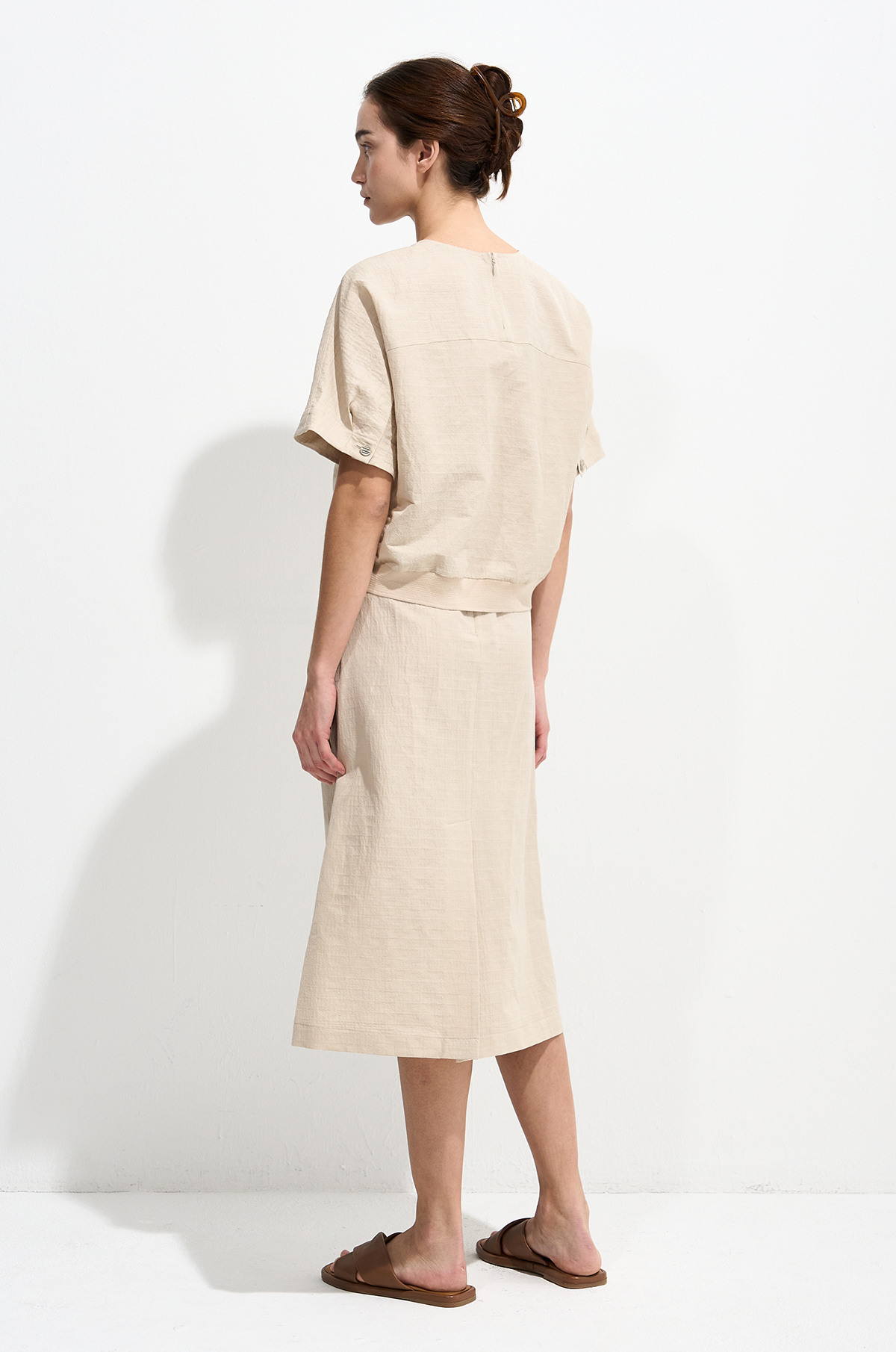 【MODERNIF】Dion linen slit knit Dion – niLuu