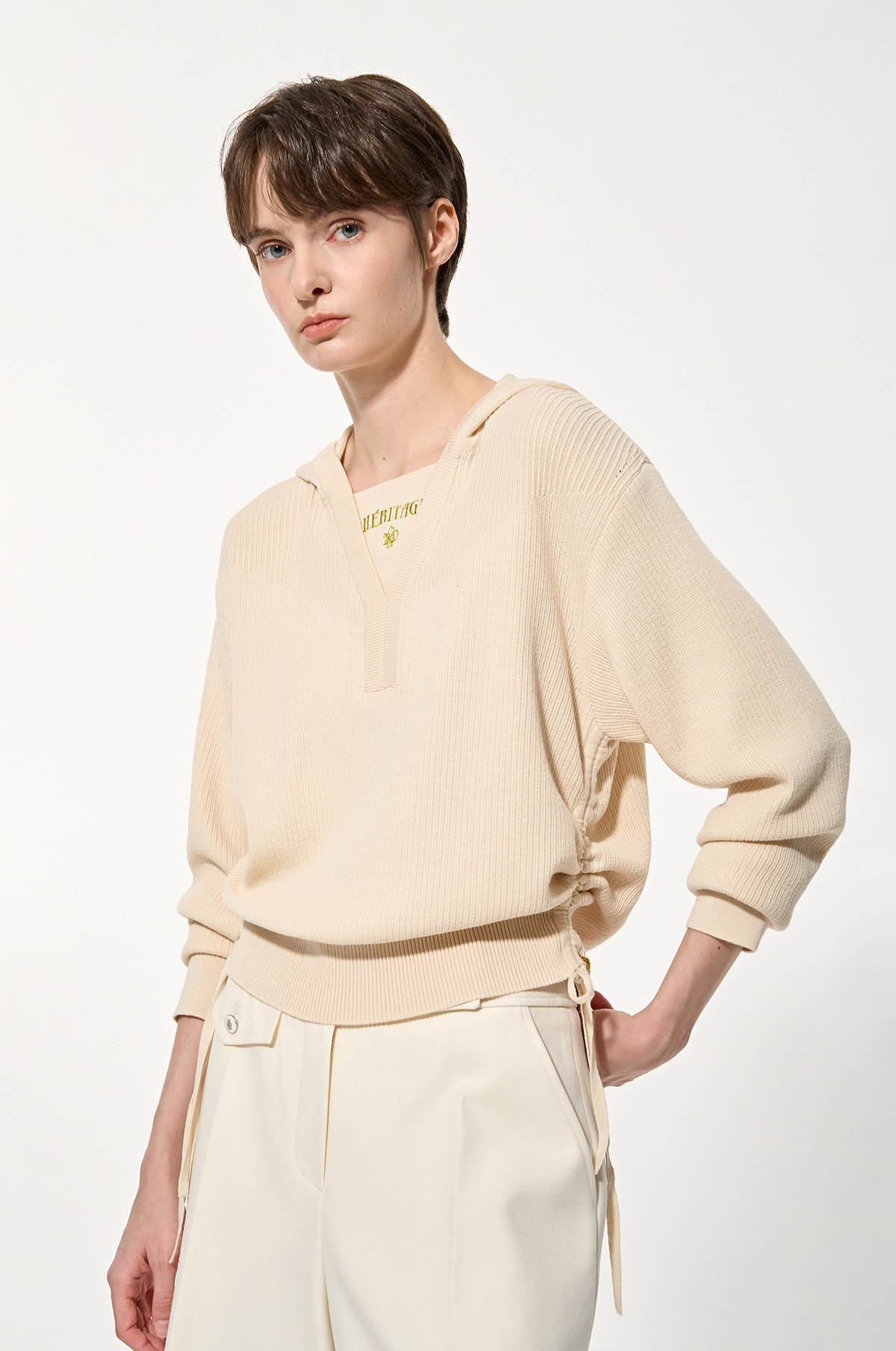 ニットトップス ぴったりフィット ハンサム クール ワイルド Thehandsome.com | THE HANDSOME.COM
